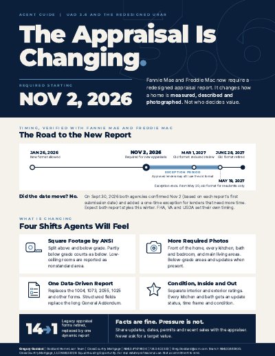 Appraisal change guide cover